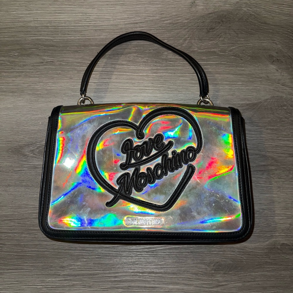 Love Moschino Iridescent Shoulder Bag